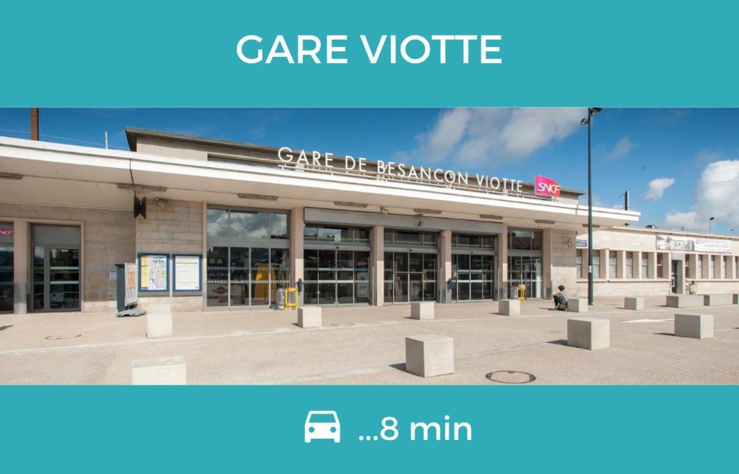 Nouveau - Grande Terrasse - L'Horloge - Calme - Home-One Besançon Eksteriør billede
