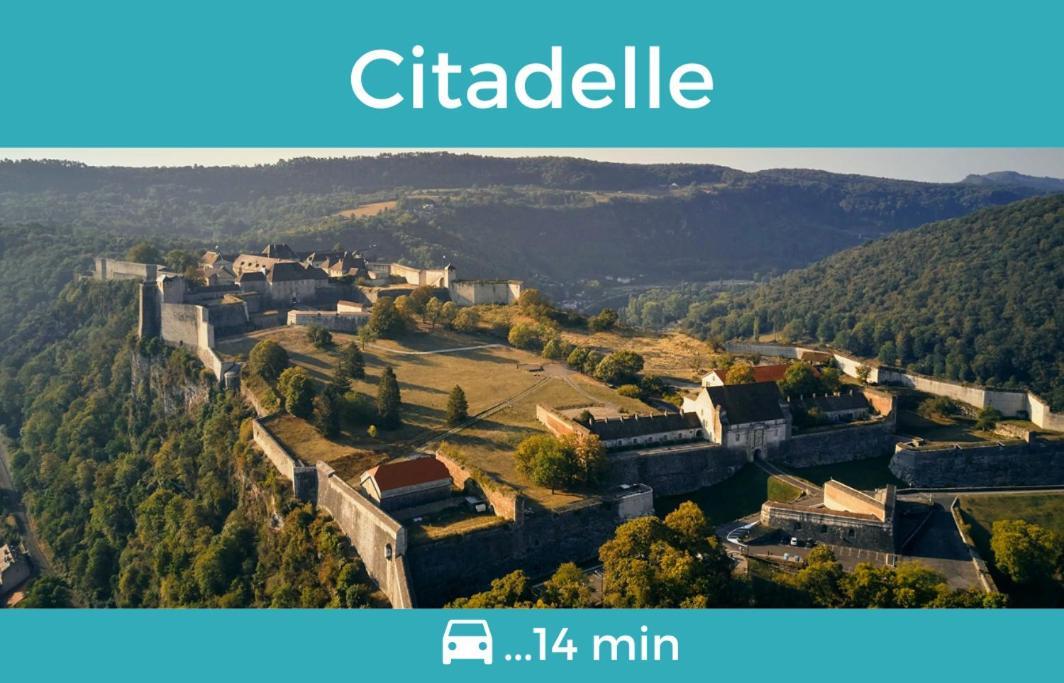 Nouveau - Grande Terrasse - L'Horloge - Calme - Home-One Besançon Eksteriør billede